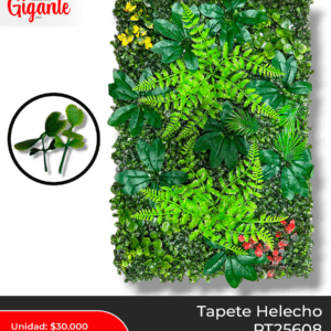 TAPETE HELECHO FOLLAJE