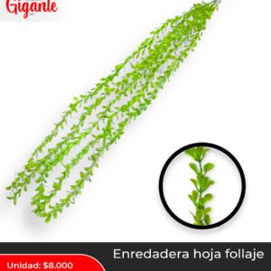 ENREDADERA HOJA FOLLAJE X 4