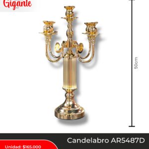 CANDELABRO DORADO AR5487D