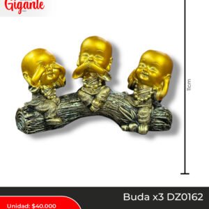 BUDA PRUDENCIA X 3 DORADO