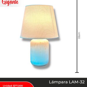 LAMPARA MESA 30.5*19CM LAM-32