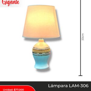 LAMPARA MESA 19.8*32CM LAM-306