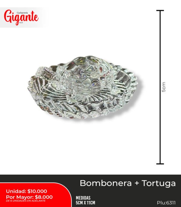 BOMBONERA TORTUGA + BASE